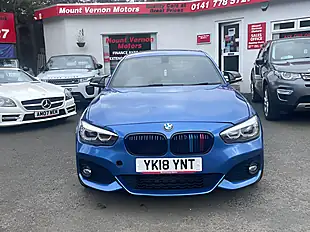 Used 2018 BMW 1 Series M Sport Shadow Edition Blue - Interior and Exterior details 13