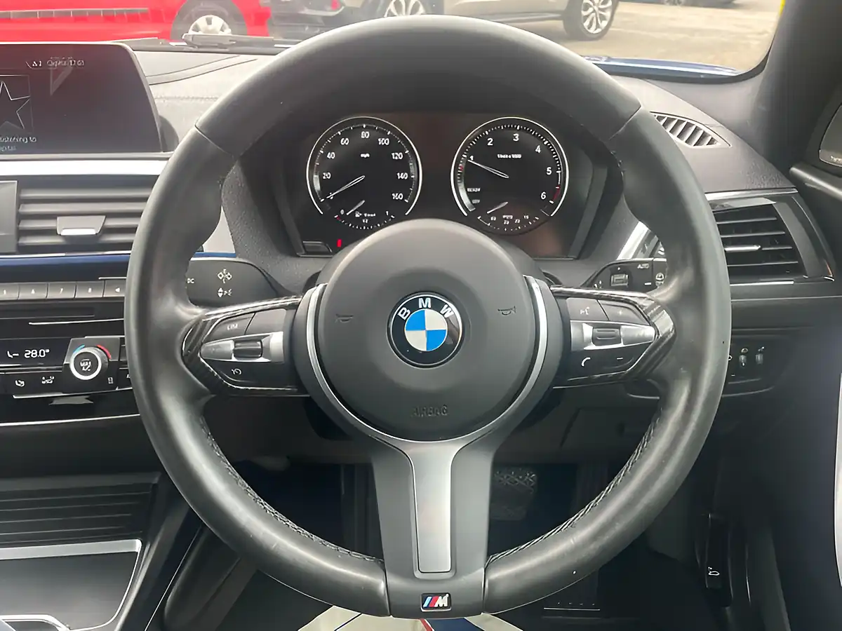 Used 2018 BMW 1 Series M Sport Shadow Edition Blue - Interior and Exterior details 18
