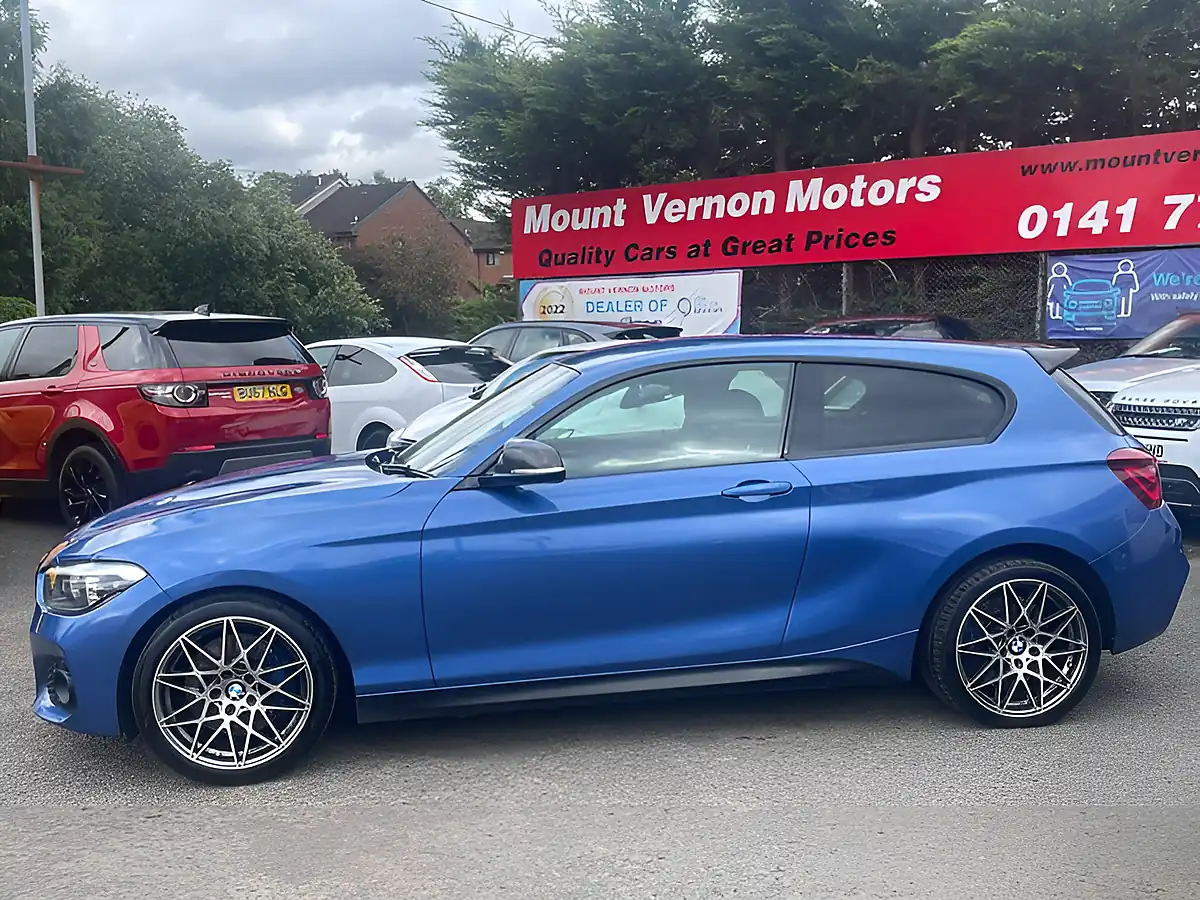 Used 2018 BMW 1 Series M Sport Shadow Edition Blue - Interior and Exterior details 6