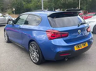 Used 2018 BMW 1 Series M Sport Shadow Edition Blue - Interior and Exterior details 8