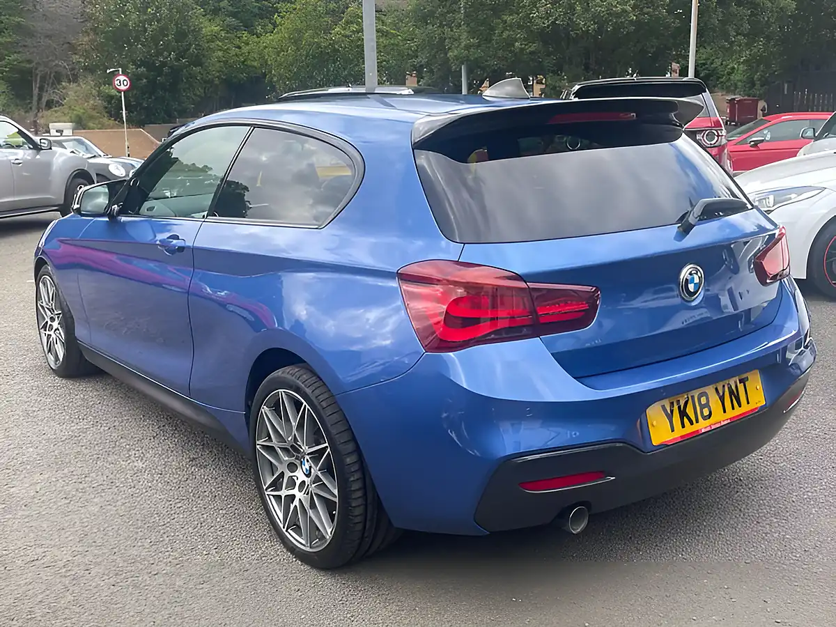 Used 2018 BMW 1 Series M Sport Shadow Edition Blue - Interior and Exterior details 8