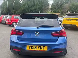 Used 2018 BMW 1 Series M Sport Shadow Edition Blue - Interior and Exterior details 9