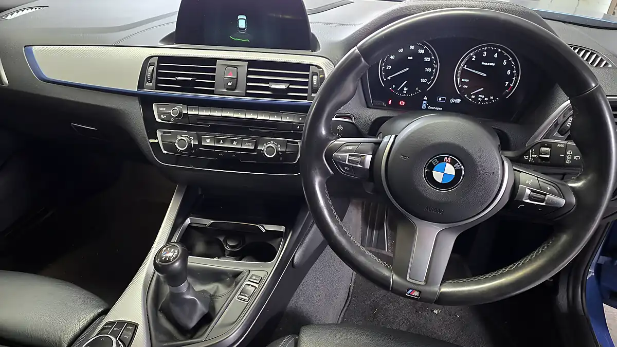 Used 2018 BMW 1 Series M Sport Shadow Edition Blue - Interior and Exterior details 13