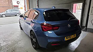 Used 2018 BMW 1 Series M Sport Shadow Edition Blue - Interior and Exterior details 5