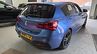 Used 2018 BMW 1 Series M Sport Shadow Edition Blue - Interior and Exterior details 6