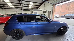 Used 2018 BMW 1 Series M Sport Shadow Edition Blue - Interior and Exterior details 7