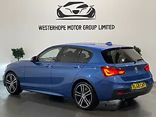 Used 2018 BMW 1 Series M Sport Shadow Edition Blue - Interior and Exterior details 10