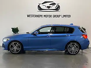 Used 2018 BMW 1 Series M Sport Shadow Edition Blue - Interior and Exterior details 11