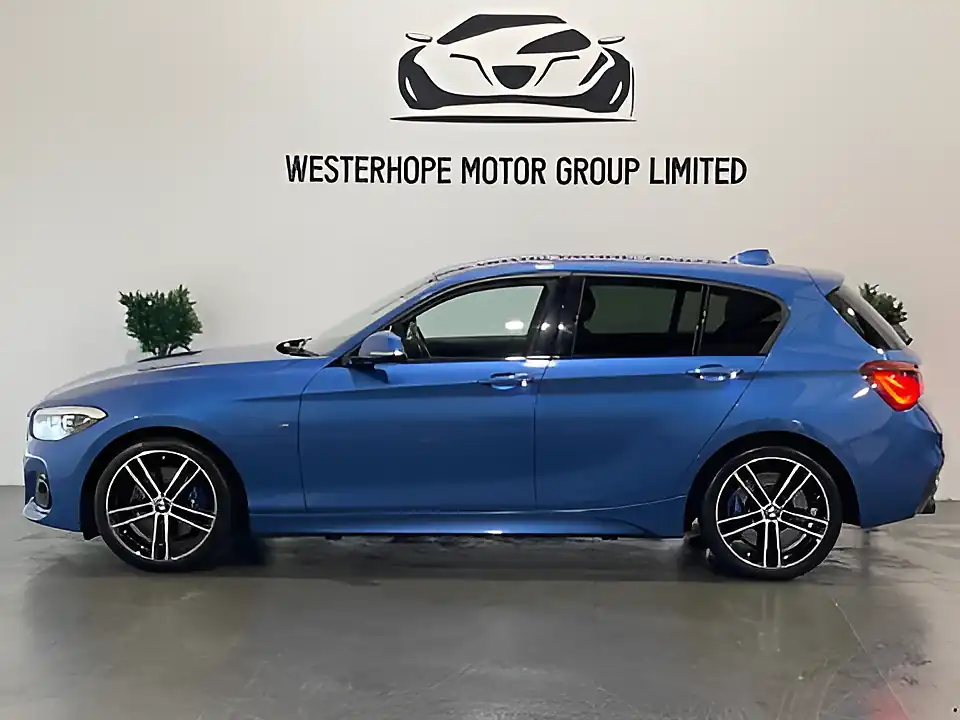 Used 2018 BMW 1 Series M Sport Shadow Edition Blue - Interior and Exterior details 11