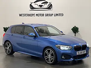 Used 2018 BMW 1 Series M Sport Shadow Edition Blue - Interior and Exterior details 12