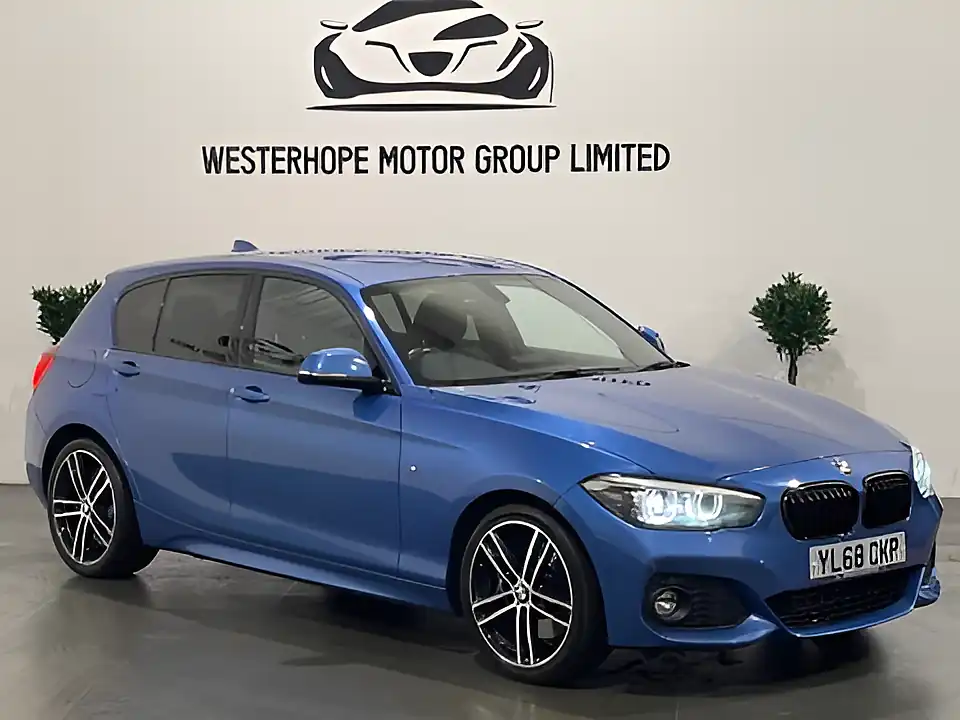 Used 2018 BMW 1 Series M Sport Shadow Edition Blue - Interior and Exterior details 12