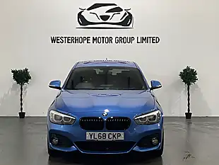 Used 2018 BMW 1 Series M Sport Shadow Edition Blue - Interior and Exterior details 13