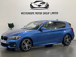 Used 2018 BMW 1 Series M Sport Shadow Edition Blue - Interior and Exterior details 14