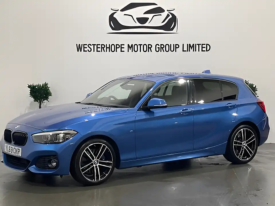 Used 2018 BMW 1 Series M Sport Shadow Edition Blue - Interior and Exterior details 14