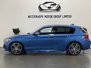 Used 2018 BMW 1 Series M Sport Shadow Edition Blue - Interior and Exterior details 15