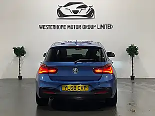 Used 2018 BMW 1 Series M Sport Shadow Edition Blue - Interior and Exterior details 16