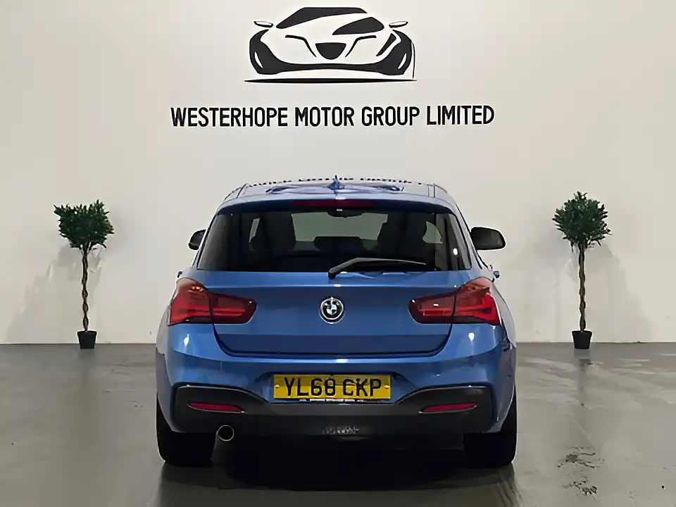 Used 2018 BMW 1 Series M Sport Shadow Edition Blue - Interior and Exterior details 17