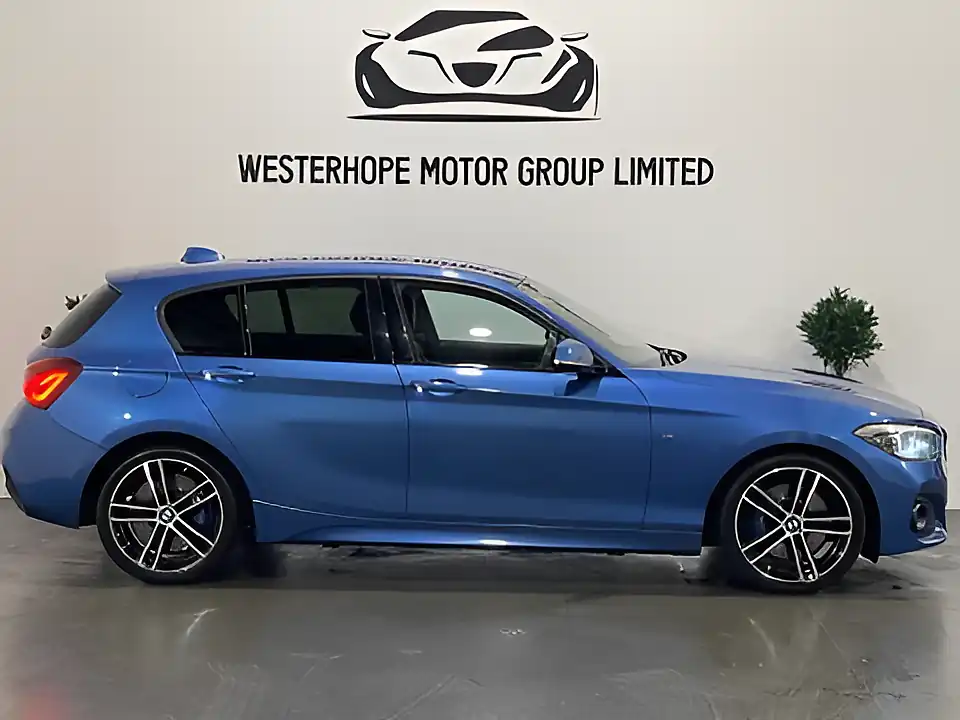 Used 2018 BMW 1 Series M Sport Shadow Edition Blue - Interior and Exterior details 18
