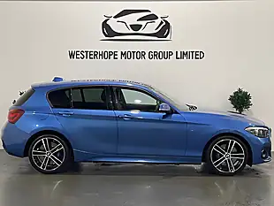 Used 2018 BMW 1 Series M Sport Shadow Edition Blue - Interior and Exterior details 19