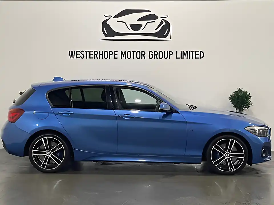 Used 2018 BMW 1 Series M Sport Shadow Edition Blue - Interior and Exterior details 19