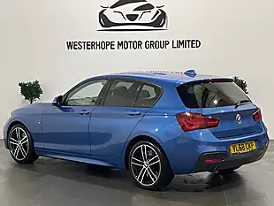 Used 2018 BMW 1 Series M Sport Shadow Edition Blue - Interior and Exterior details 2