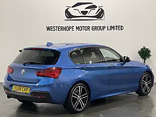 Used 2018 BMW 1 Series M Sport Shadow Edition Blue - Interior and Exterior details 4