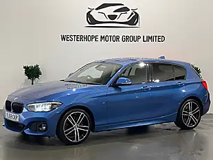 Used 2018 BMW 1 Series M Sport Shadow Edition Blue - Interior and Exterior details 8