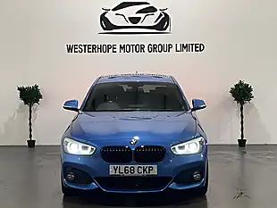 Used 2018 BMW 1 Series M Sport Shadow Edition Blue - Interior and Exterior details 9