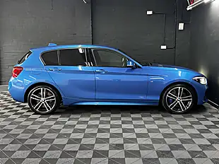 Used 2018 BMW 1 Series M Sport Shadow Edition Estoril Blue - Interior and Exterior details 11