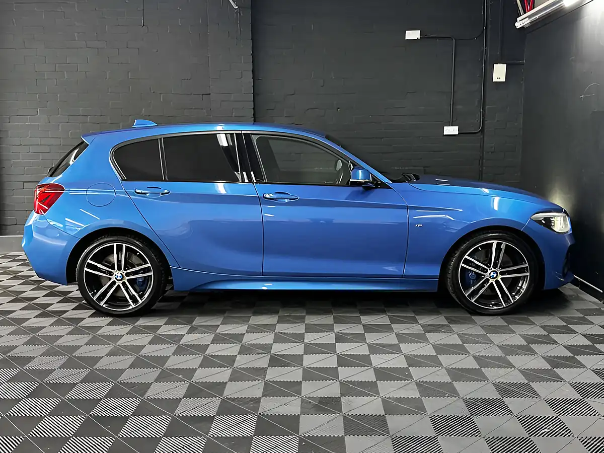 Used 2018 BMW 1 Series M Sport Shadow Edition Estoril Blue - Interior and Exterior details 11