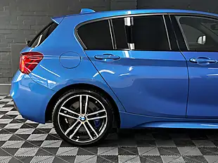 Used 2018 BMW 1 Series M Sport Shadow Edition Estoril Blue - Interior and Exterior details 12