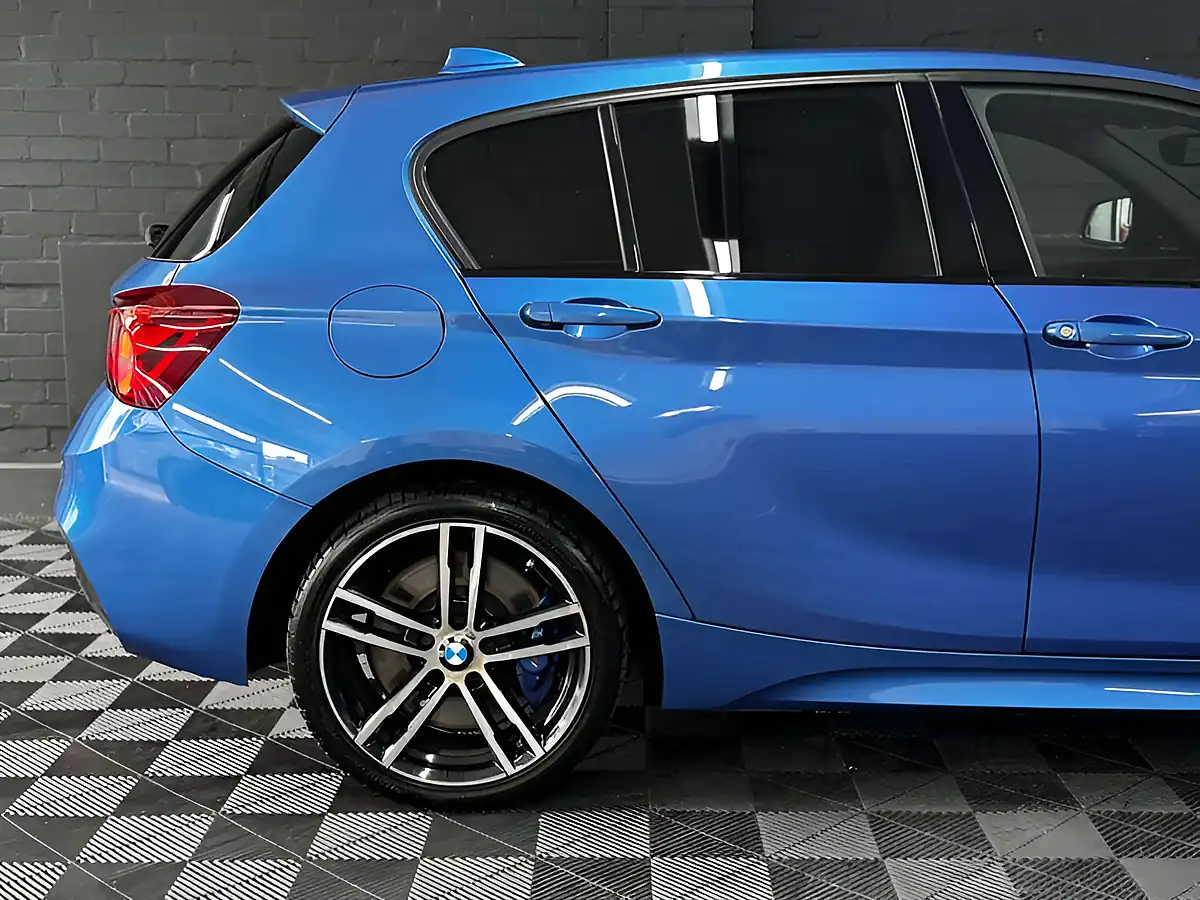 Used 2018 BMW 1 Series M Sport Shadow Edition Estoril Blue - Interior and Exterior details 12