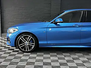 Used 2018 BMW 1 Series M Sport Shadow Edition Estoril Blue - Interior and Exterior details 14