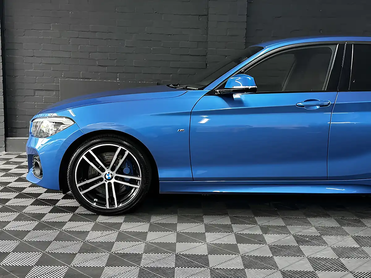 Used 2018 BMW 1 Series M Sport Shadow Edition Estoril Blue - Interior and Exterior details 14