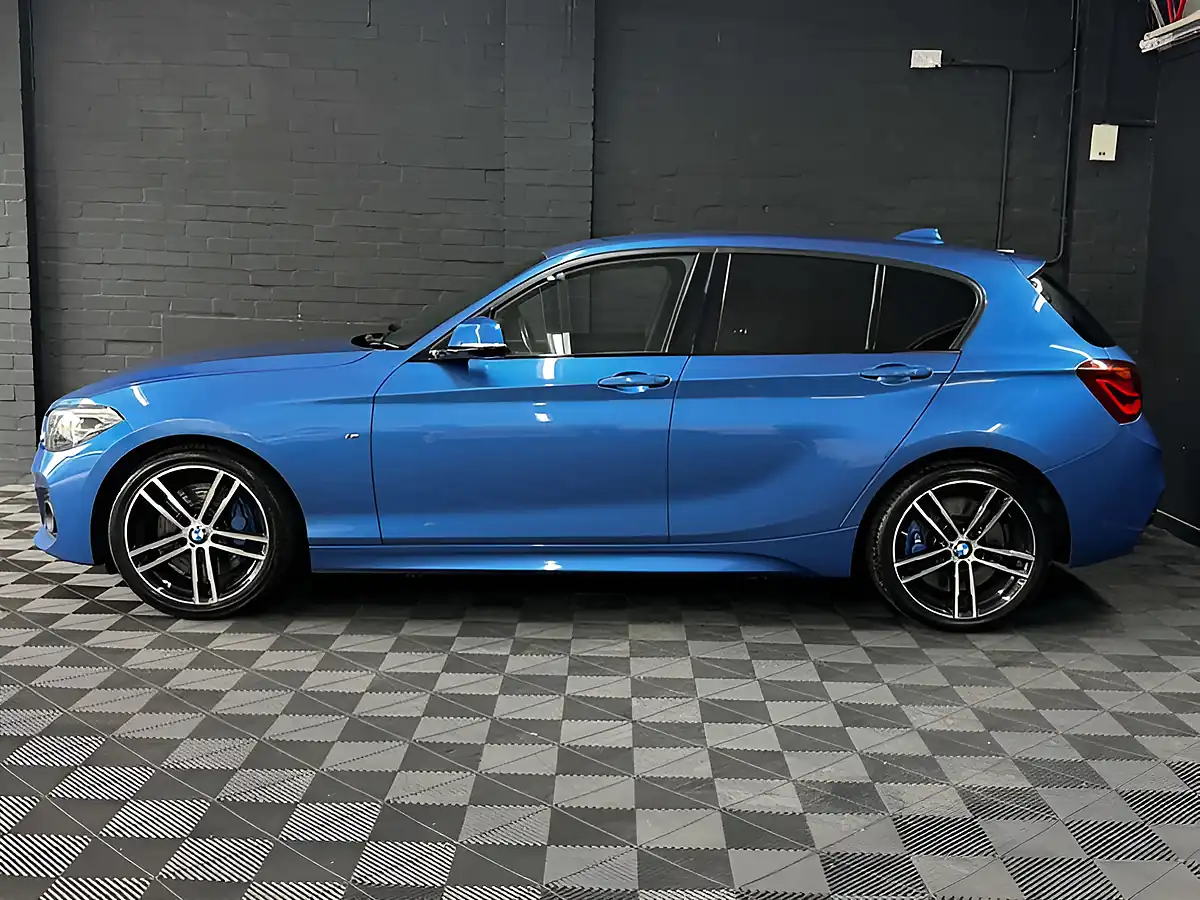 Used 2018 BMW 1 Series M Sport Shadow Edition Estoril Blue - Interior and Exterior details 15
