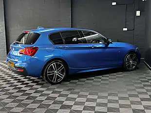 Used 2018 BMW 1 Series M Sport Shadow Edition Estoril Blue - Interior and Exterior details 19