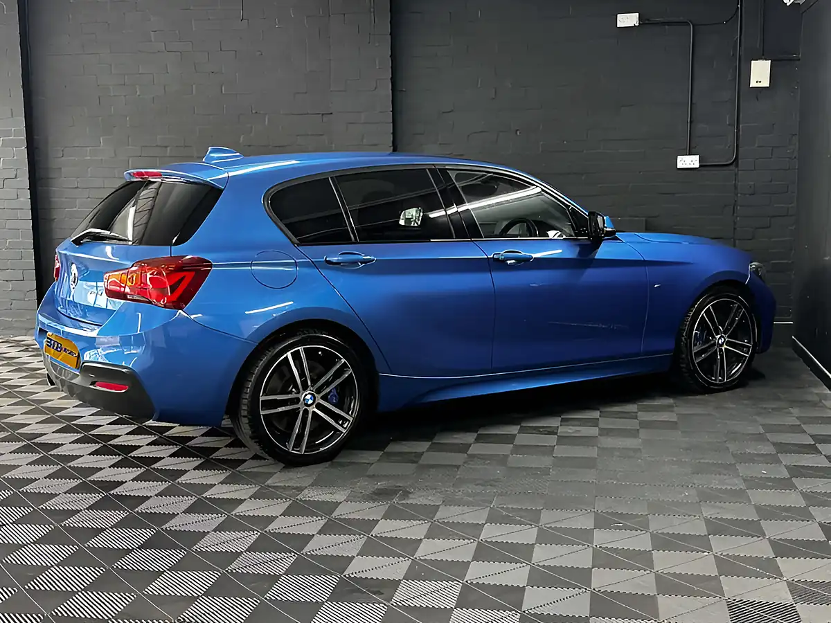 Used 2018 BMW 1 Series M Sport Shadow Edition Estoril Blue - Interior and Exterior details 19