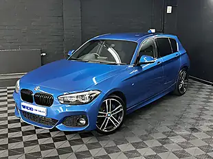 Used 2018 BMW 1 Series M Sport Shadow Edition Estoril Blue - Interior and Exterior details 2