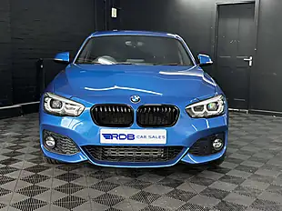 Used 2018 BMW 1 Series M Sport Shadow Edition Estoril Blue - Interior and Exterior details 5