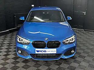 Used 2018 BMW 1 Series M Sport Shadow Edition Estoril Blue - Interior and Exterior details 6