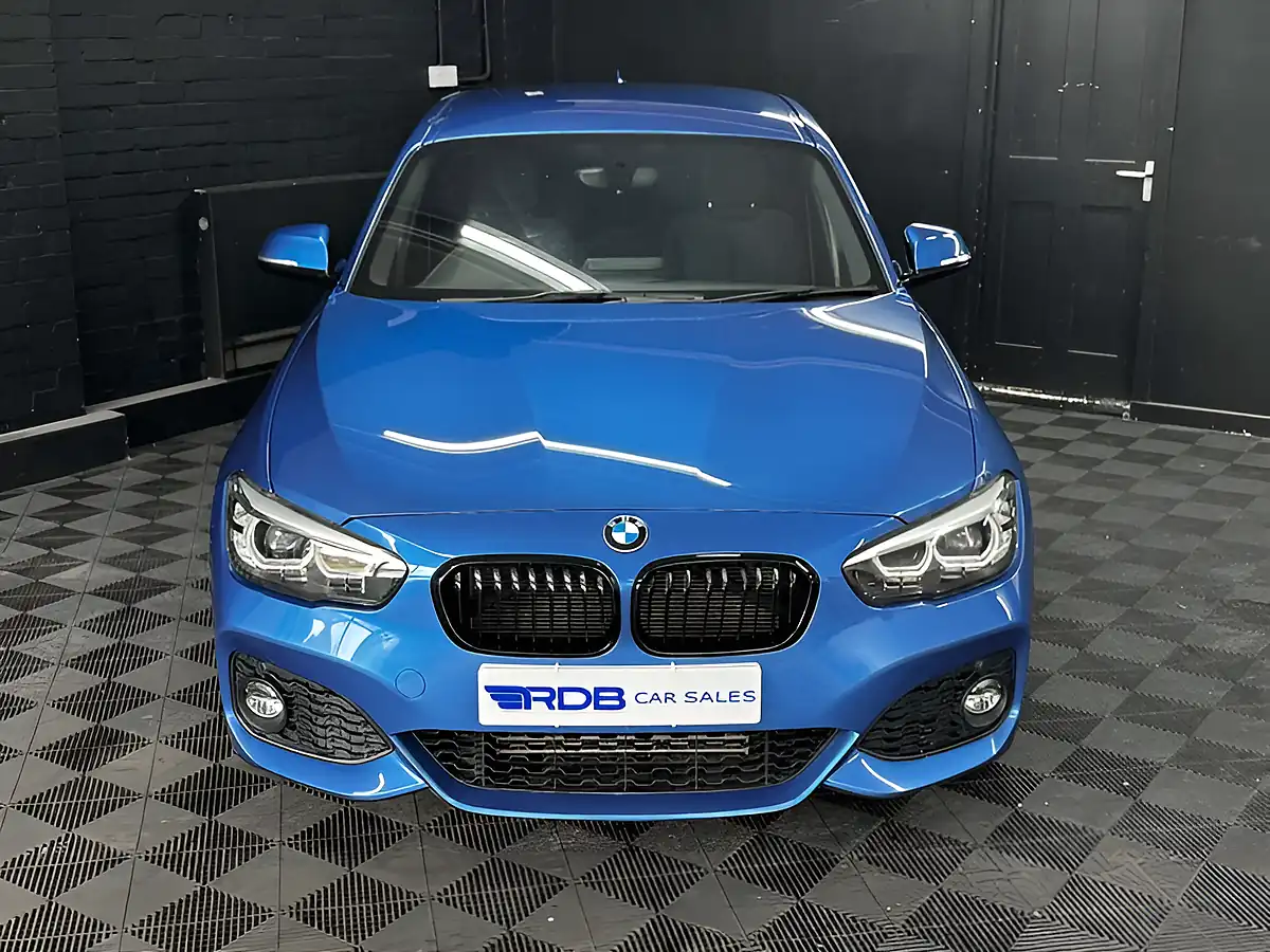 Used 2018 BMW 1 Series M Sport Shadow Edition Estoril Blue - Interior and Exterior details 6