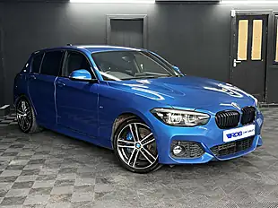Used 2018 BMW 1 Series M Sport Shadow Edition Estoril Blue - Interior and Exterior details 7