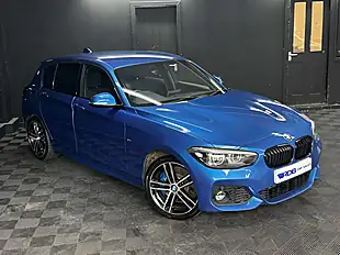 Used 2018 BMW 1 Series M Sport Shadow Edition Estoril Blue - Interior and Exterior details 8