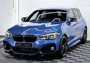 Used 2018 BMW 1 Series M Sport Shadow Edition Estoril Blue - Interior and Exterior details 3