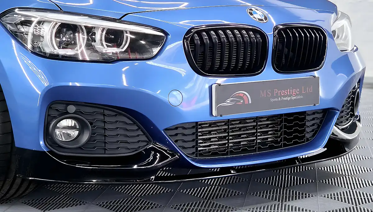 Used 2018 BMW 1 Series M Sport Shadow Edition Estoril Blue - Interior and Exterior details 5