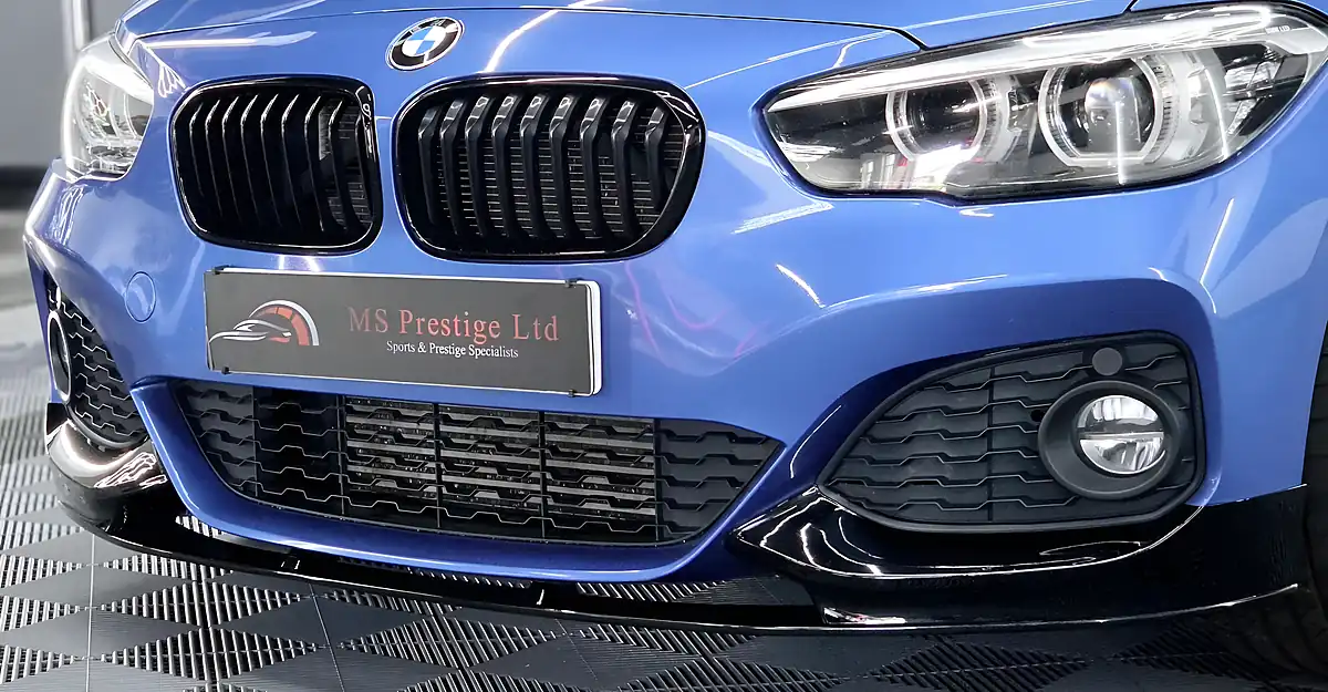 Used 2018 BMW 1 Series M Sport Shadow Edition Estoril Blue - Interior and Exterior details 8