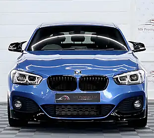 Used 2018 BMW 1 Series M Sport Shadow Edition Estoril Blue - Interior and Exterior details 9