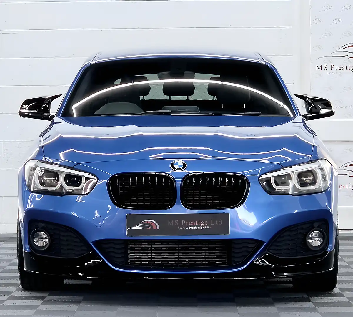 Used 2018 BMW 1 Series M Sport Shadow Edition Estoril Blue - Interior and Exterior details 9