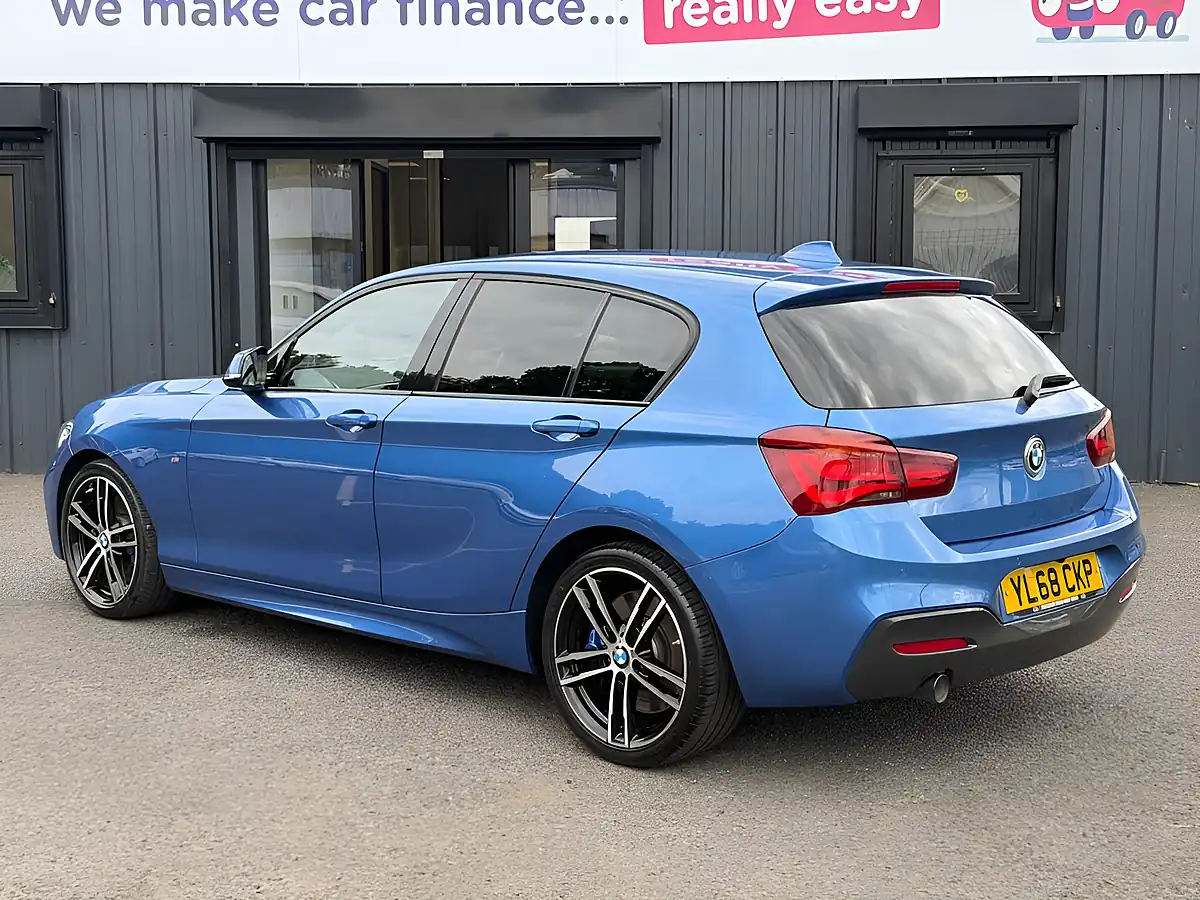 Used 2018 BMW 1 Series M Sport Shadow Edition Estoril Blue - Interior and Exterior details 10