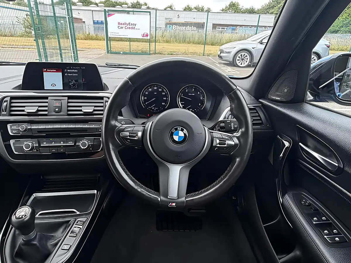 Used 2018 BMW 1 Series M Sport Shadow Edition Estoril Blue - Interior and Exterior details 12